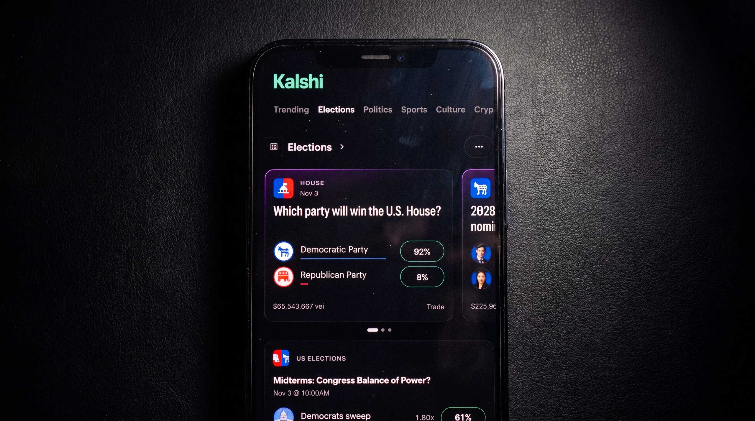 Kalshi, Polymarket Starting to Price the Midterms as Blowout